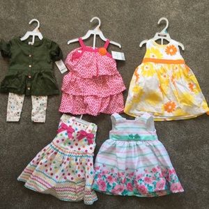 12 month baby girl spring/summer lot